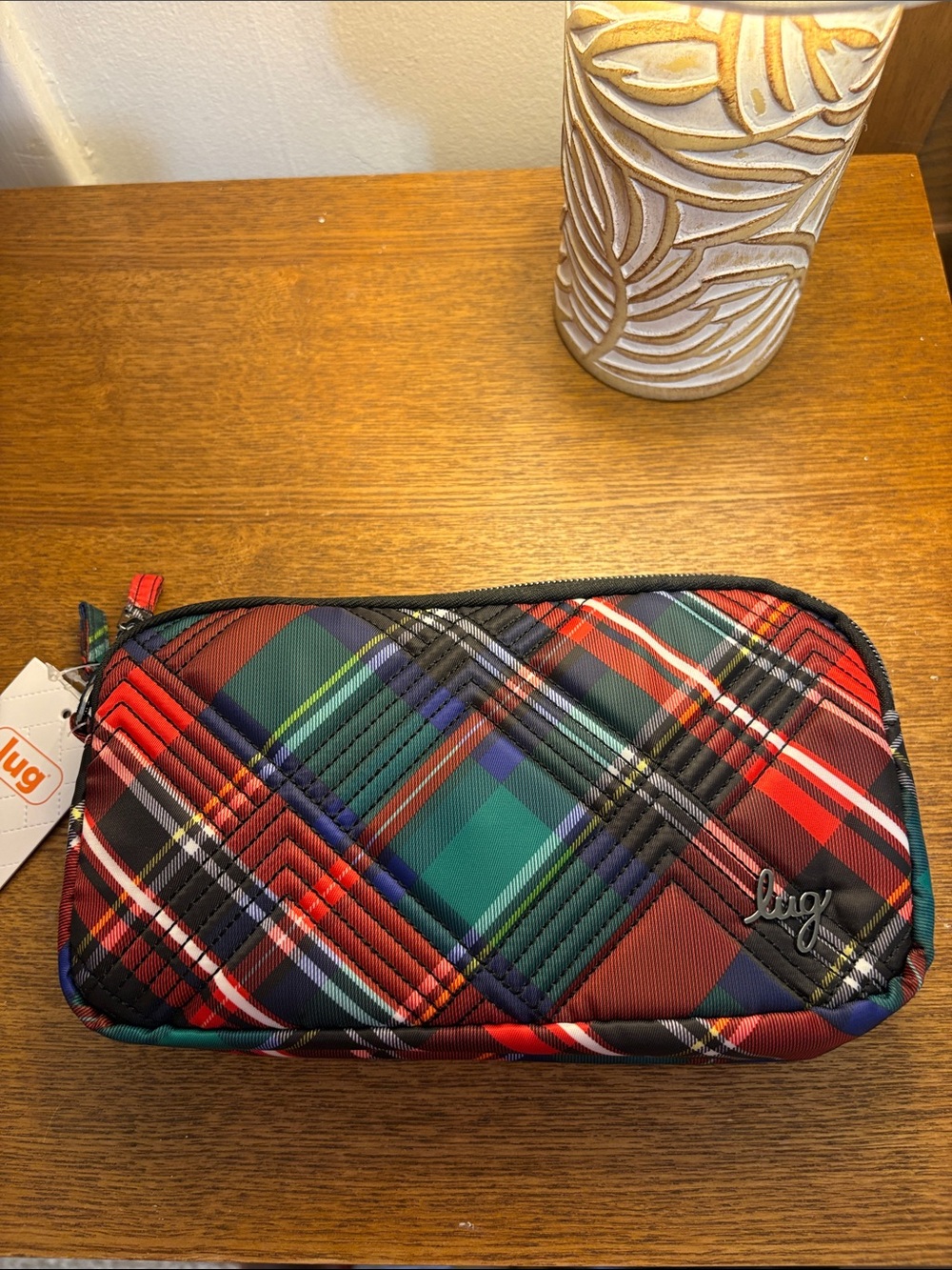 LUG Quilted Convertible Coupe XL Crossbody Bag